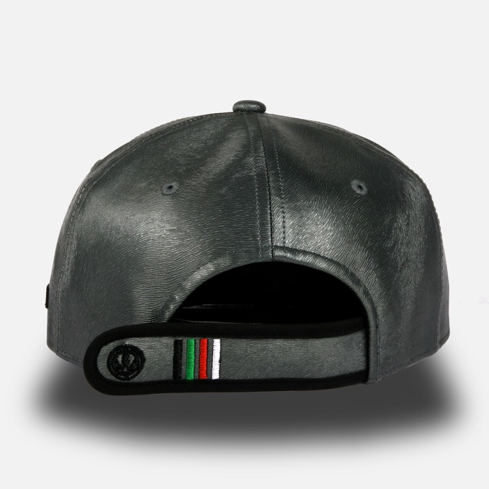 [SINCLAIR (싱클레어)] SINCLAIR LUXURY LEATHER SNAPBACK GREY(한정판으로 제작된 최고급 해드웨어, 태생부터가 다른 존재감) - 상세 이미지 4