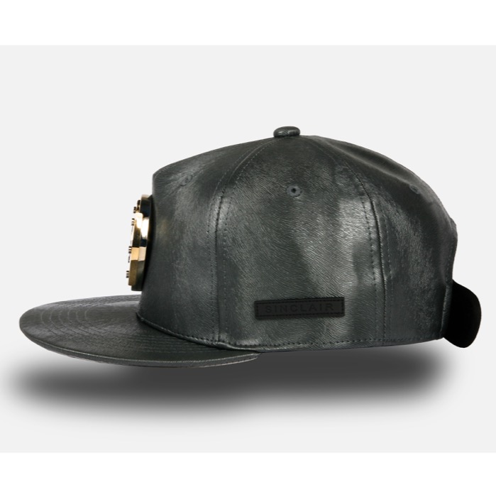 [SINCLAIR (싱클레어)] SINCLAIR LUXURY LEATHER SNAPBACK GREY(한정판으로 제작된 최고급 해드웨어, 태생부터가 다른 존재감) - 상세 이미지 3