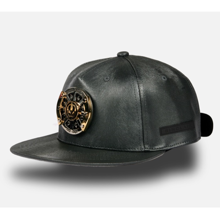 [SINCLAIR (싱클레어)] SINCLAIR LUXURY LEATHER SNAPBACK GREY(한정판으로 제작된 최고급 해드웨어, 태생부터가 다른 존재감) - 상품 이미지