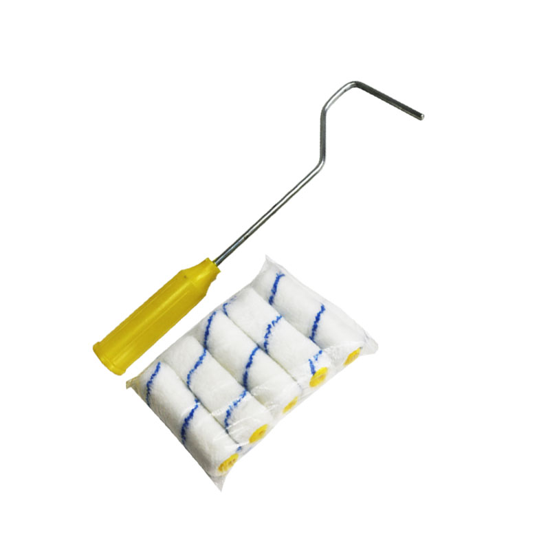 페인트 부자재 리필로라 세트 수성리필롤5개(10cm)+리필로라자루 - 상품 이미지