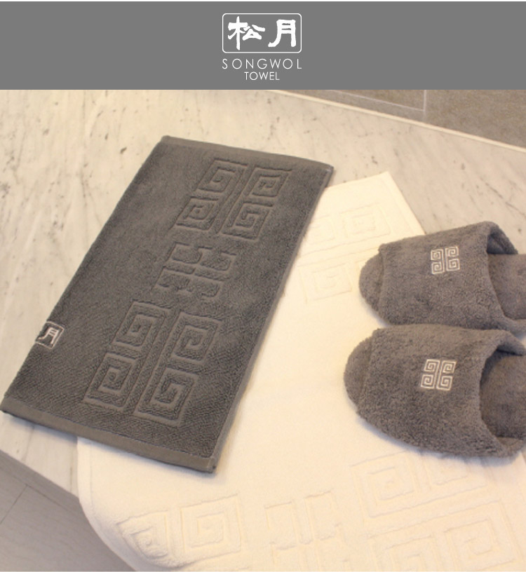<b><p>Songwol towel grid Face bathroom Ft 52X40cm</p></b><b><p>ソンウォルタオル 格子 純綿 バスルーム 足マット 52×40cm ホテル 愛犬家の敷物</p></b><br /><br /><p align='center'>