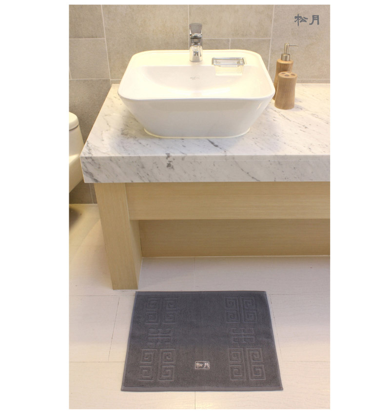 <b><p>Songwol towel grid Face bathroom Ft 52X40cm</p></b><b><p>ソンウォルタオル 格子 純綿 バスルーム 足マット 52×40cm ホテル 愛犬家の敷物</p></b><br /><br /><p align='center'>