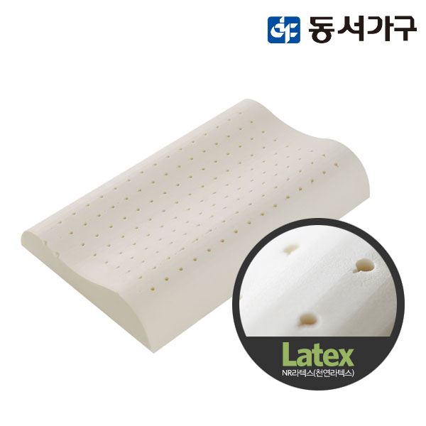 동서가구 NR 천연 라텍스 베개(중형) DF906556