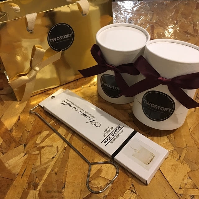 Luxury Soi Candle Gold Gift Package Set Housewarmi