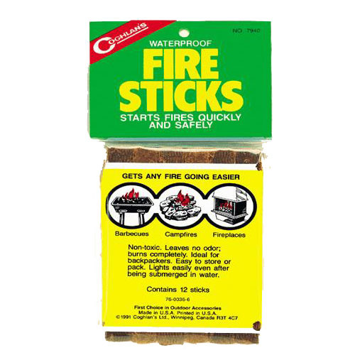 [N도착]coghlans 코글란 파이어스틱/점화제 재난대비 미니장작(7940)