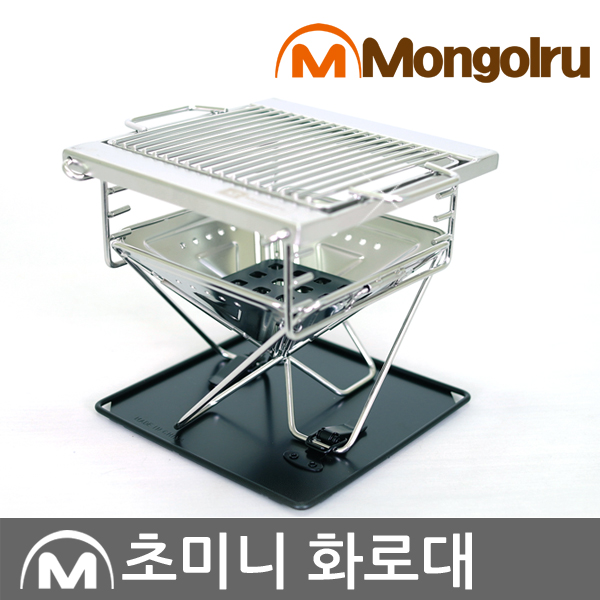 몽골루 캠핑 화로대 미니 소형 중형 대형 불멍 화로대 바베큐 - 상세 이미지 2