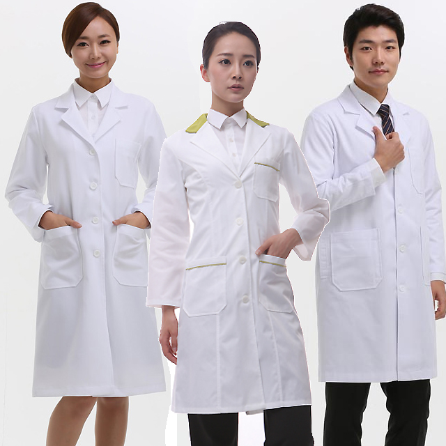의사 약사(인기)사계절용 영양사가운 실험 실습가운