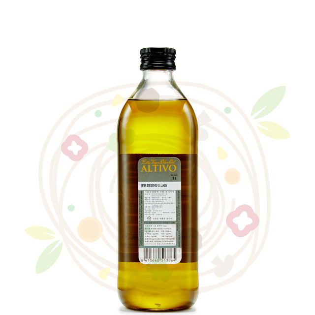 스페인산 알티보 엑스트라버진 올리브오일 1리터 올리브유 Olive Oil 1L - 상세 이미지 3