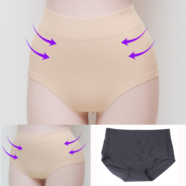 보정 노라인 햄라인 누디팬티 거들/여성 속옷/보정속옷/요일 데일리 스판/슬림복대/노라인거들/누디거들/고탄력 스판/햄팬티/웨스트/보정팬티거들/힙업/슬림라인/볼륨업/뱃살/똥배/복부 - 상세 이미지 4