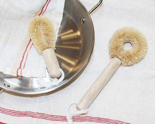 Scrubber Dish Washing Palm Tree Kitchen Brush Palm