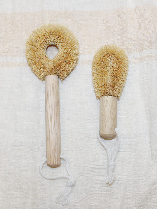 Scrubber Dish Washing Palm Tree Kitchen Brush Palm