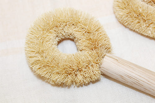 Scrubber Dish Washing Palm Tree Kitchen Brush Palm