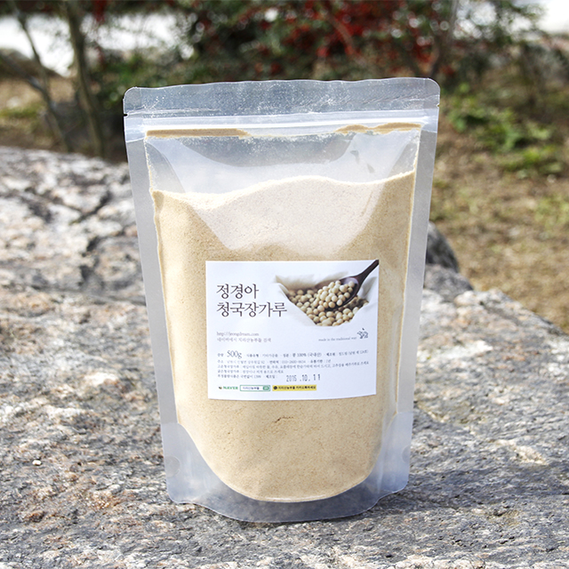 정경아 청국장가루 500g 국산 콩 무염 분말 지리산농부들 - 상품 이미지