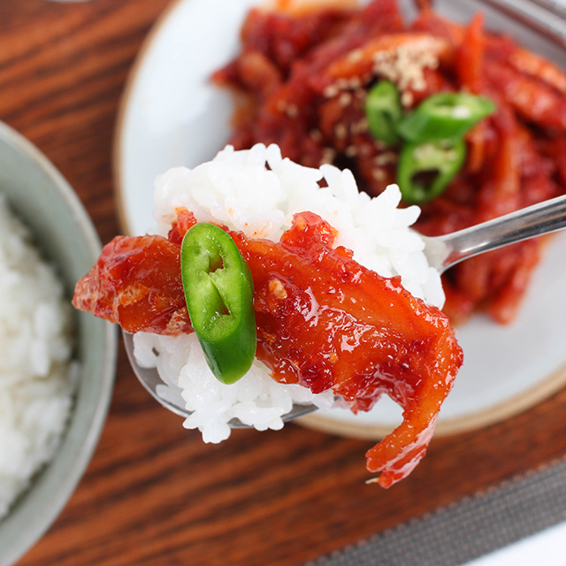 [속초직송] 새콤 달콤 명태회무침 500g 상세 이미지 4