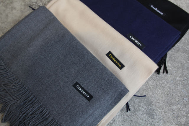Cashmere wool basic muffler Couple Surgery Basic G