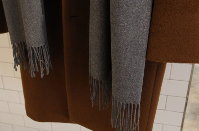 Cashmere wool basic muffler Couple Surgery Basic G