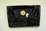 파이프담배 재털이 피터슨파이프담배 재털이 Peterson 2 Pipe & Tamper Black Ceramic Ashtray