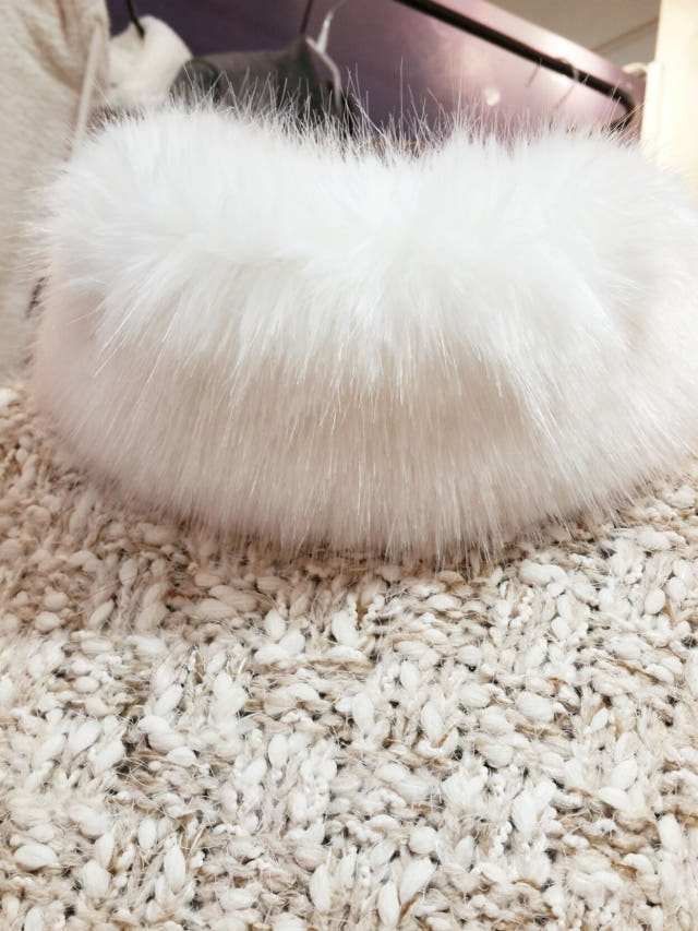 Magnets fake fox fur shawl wedding fashion cute lu