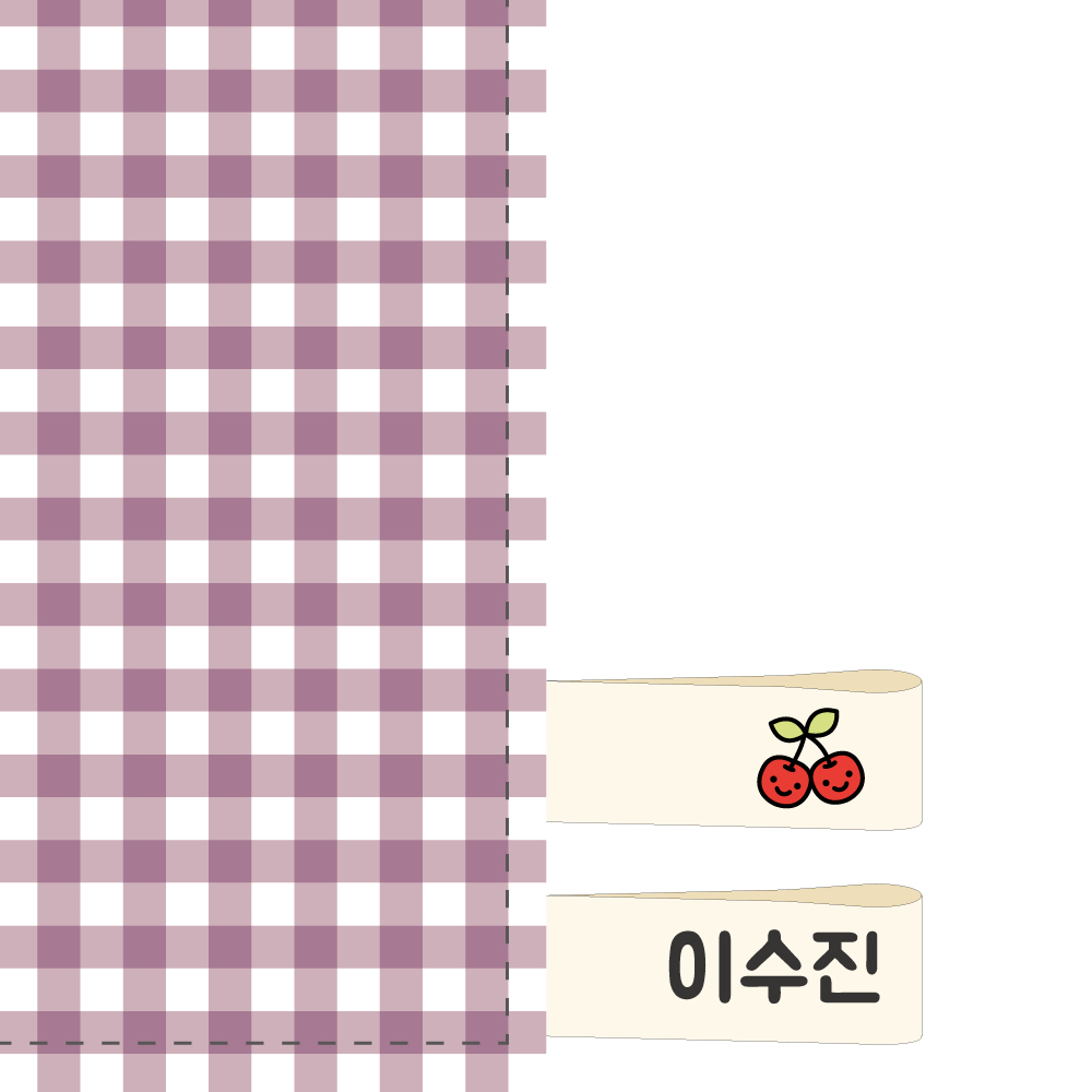 [주문제작]면라벨 컬러 Size30x10mm 끼움형 - 상품 이미지