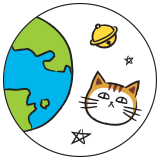 우주고양사령부 스토어 로고