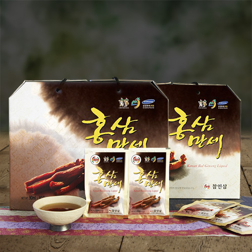 금산 참인삼 홍삼만세홍삼액 90ml 60포