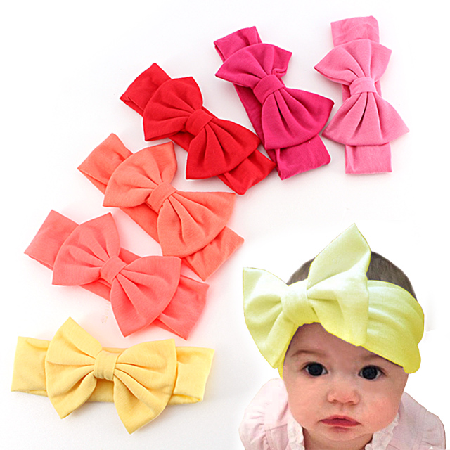 W컬러풀리본 아기헤어밴드 신생아헤어밴드