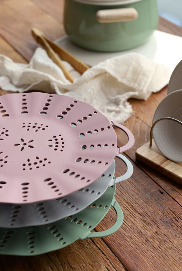 Pastel Silicone Steamer - 3color Home Decoration S