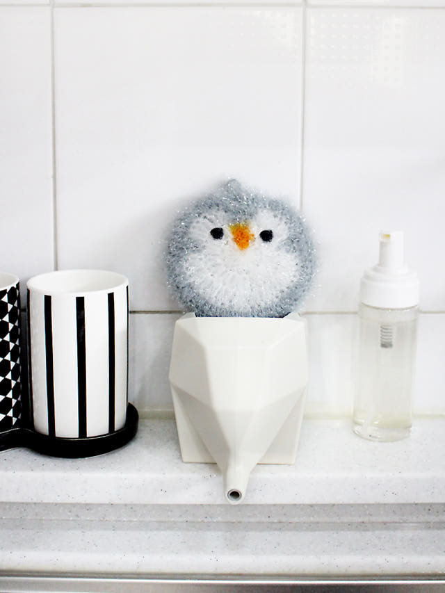 Scrubber Dish Washing 10 + 1 Handmade Ear Yomi Pen