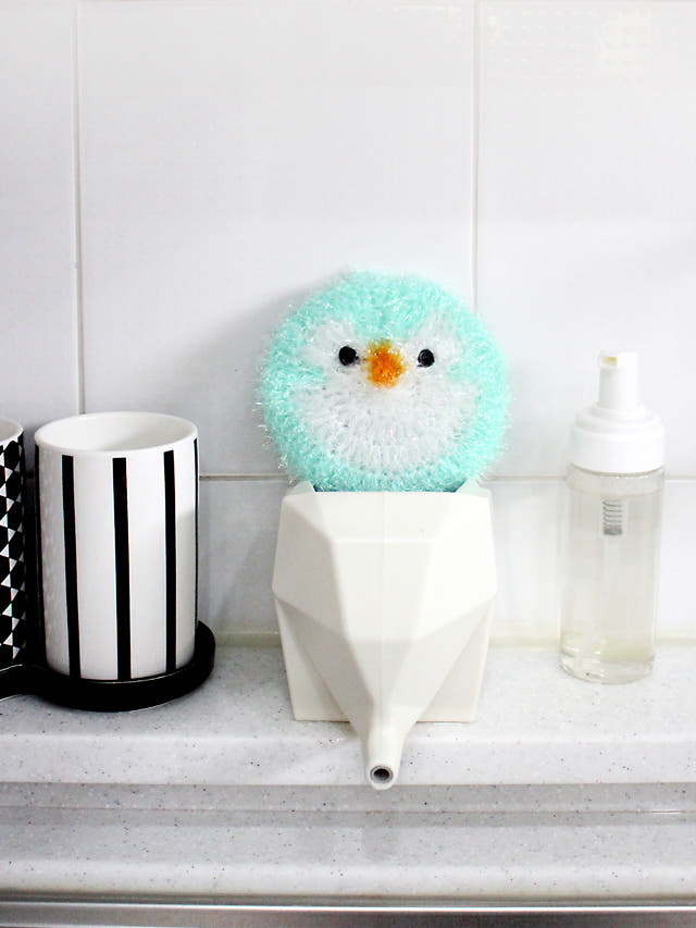 Scrubber Dish Washing 10 + 1 Handmade Ear Yomi Pen