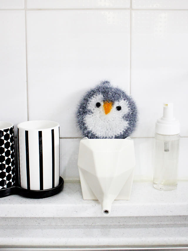 Scrubber Dish Washing 10 + 1 Handmade Ear Yomi Pen