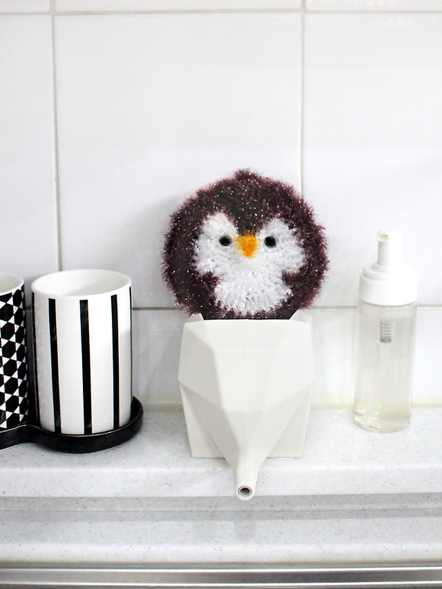 Scrubber Dish Washing 10 + 1 Handmade Ear Yomi Pen