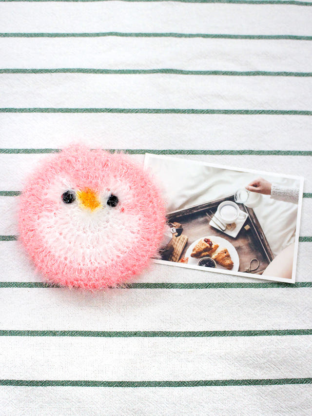 Scrubber Dish Washing 10 + 1 Handmade Ear Yomi Pen