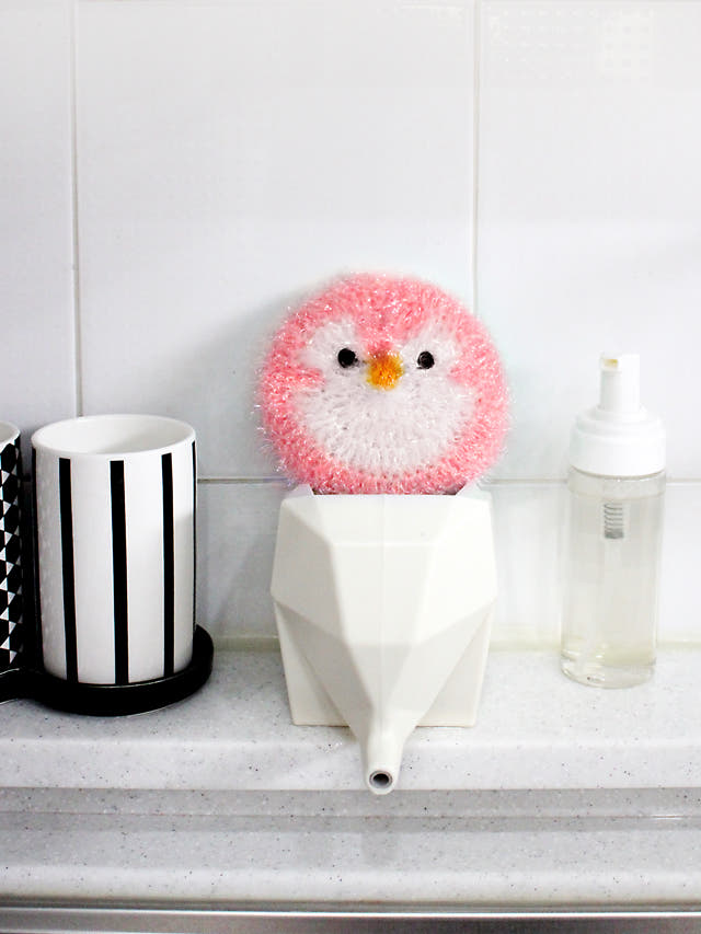 Scrubber Dish Washing 10 + 1 Handmade Ear Yomi Pen