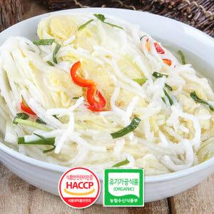 전주찬방 유기농 백김치 1kg, 1개 맛있게 먹은 솔직 후기 - 상품 이미지 2