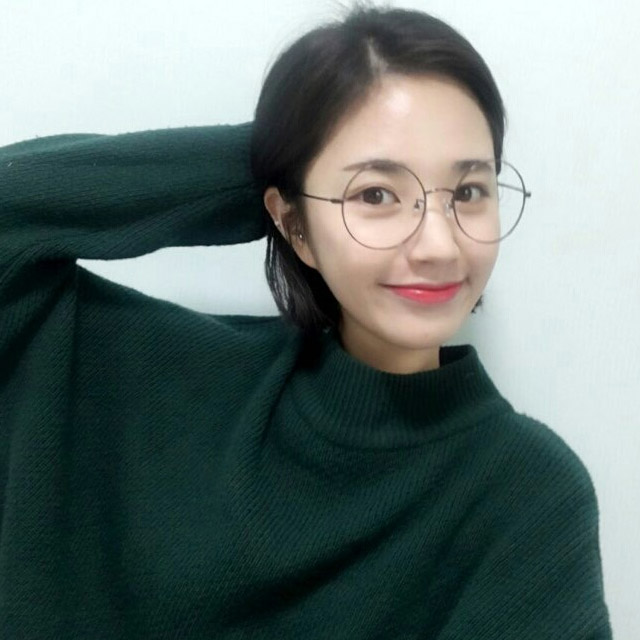 빅사이즈 동그란 안경테 남여공용 - 상세 이미지 4