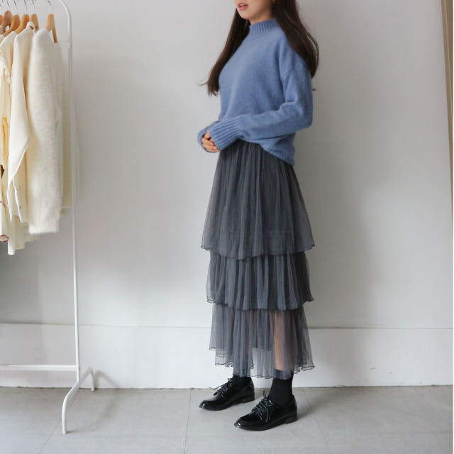 Chiffon Kangan Long Skirt Cody Lace Pleated Pleat 