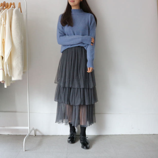 Chiffon Kangan Long Skirt Cody Lace Pleated Pleat 