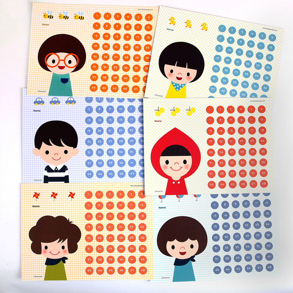 [기성]칭찬스티커판 set아이들 남아시리즈 이미지 3