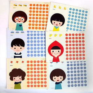 [기성]칭찬스티커판 set아이들 남아시리즈 실사용 후기 | 효과 있을까? - 상품 이미지 3