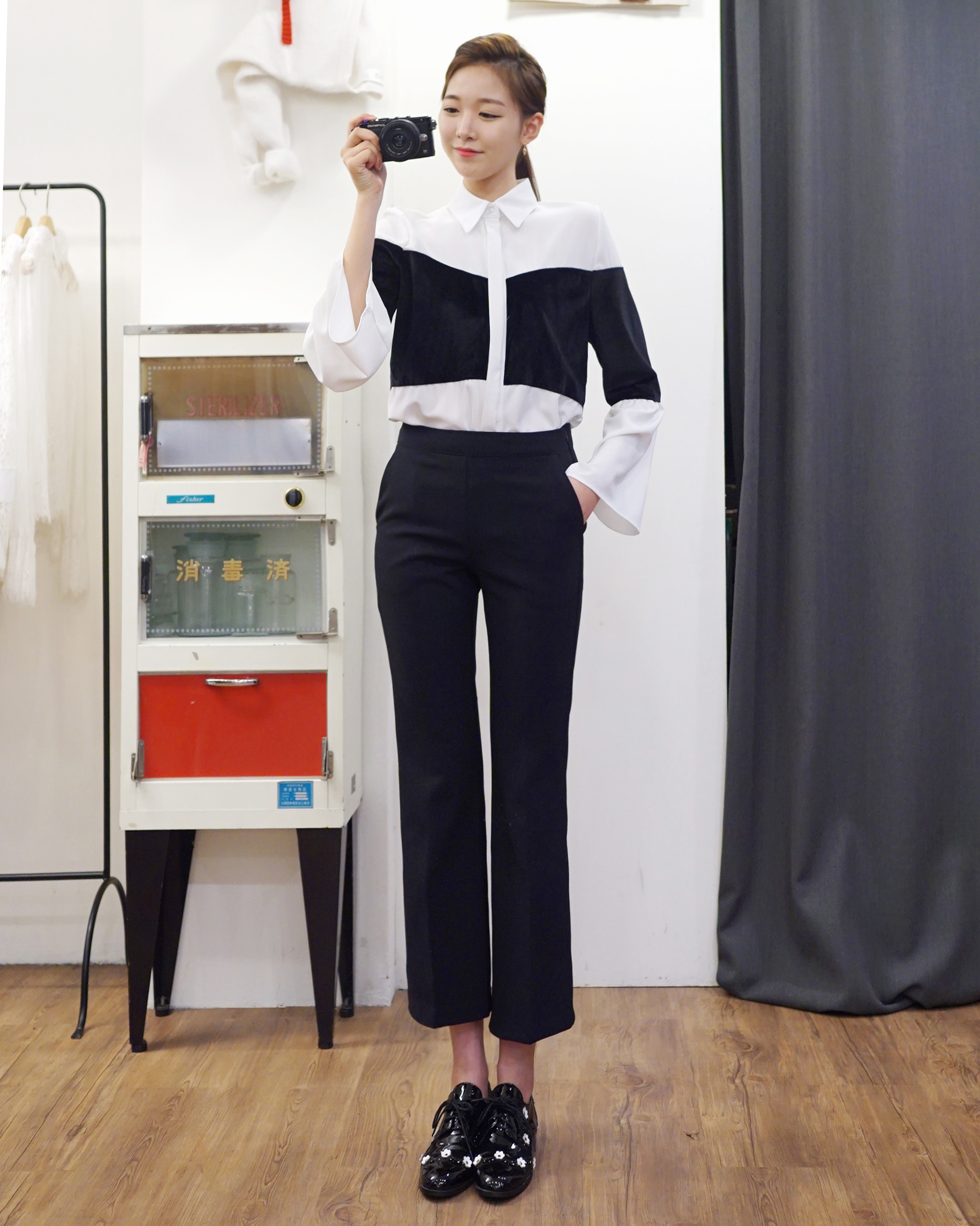 (sale)여리여리 오피스 블라우스 이미지 2
