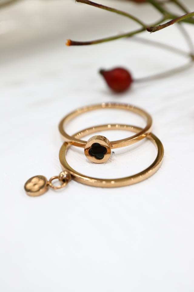 <b><p>titanium Two One set Layered ring Wd fashion</p></b><b><p>チタン 二つの 一式 重ね着 リング 結婚式のファッション すっきりとした ナチュラルな</p></b><br /><br /><p align='center'>