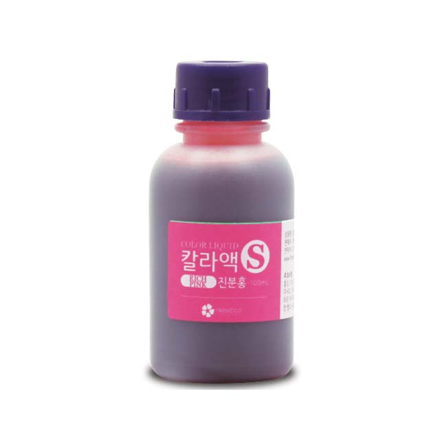 프레스코21 안개용액 칼라액S/진분홍/100ml - 메인 이미지