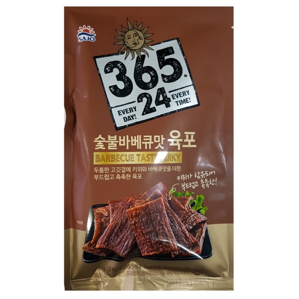 원하프] 365.24숯불바베큐맛육포/사조 [고객만족 총알배송 : 원하프
