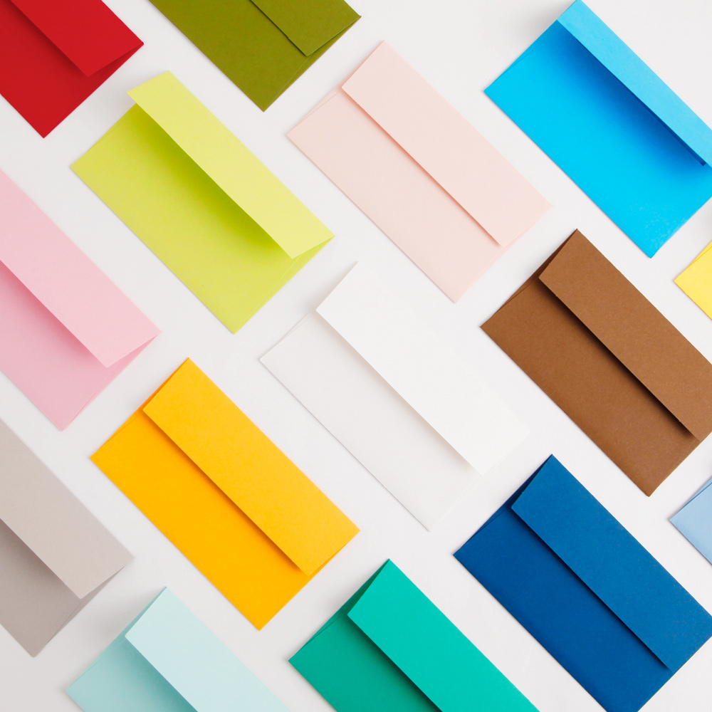 [기성]미니컬러명함봉투30매 Set 진홍 - 상세 이미지 3