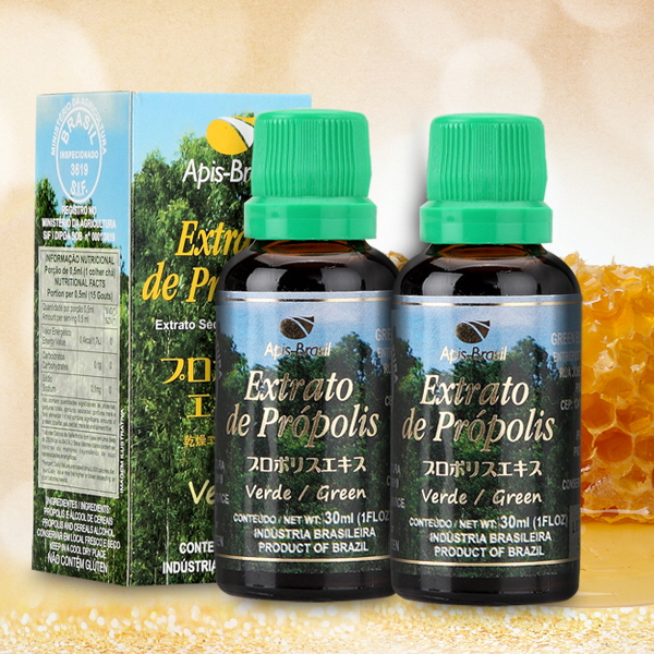 아피스브라질 그린 프로폴리스 원액 액상 30ml, 2개 제품 이미지