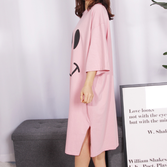 <b><p>pajamas one piece Homeware smile Fa</p></b><b><p>パジャマ ワンピース ホームウェア スマイル 純綿</p></b><br /><br /><p align='center'>