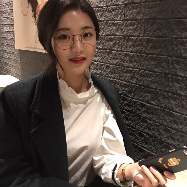 동글이 안경 남자 여자 안경테 패션