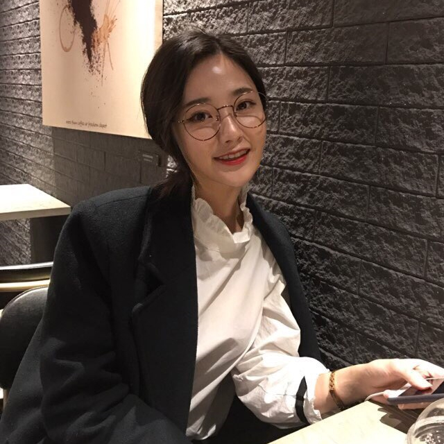 동글이 안경 남자 여자 안경테 패션