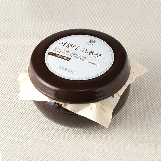 (서일농원 본사 공식몰) 서분례 명인 고추장 항아리 500g/900g