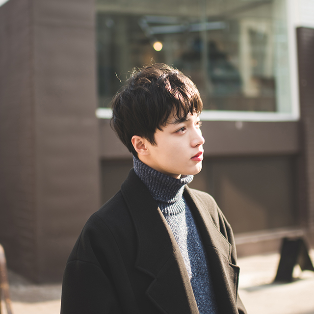 남자 부분가발 투블럭 쉐도우펌 - 상품 이미지